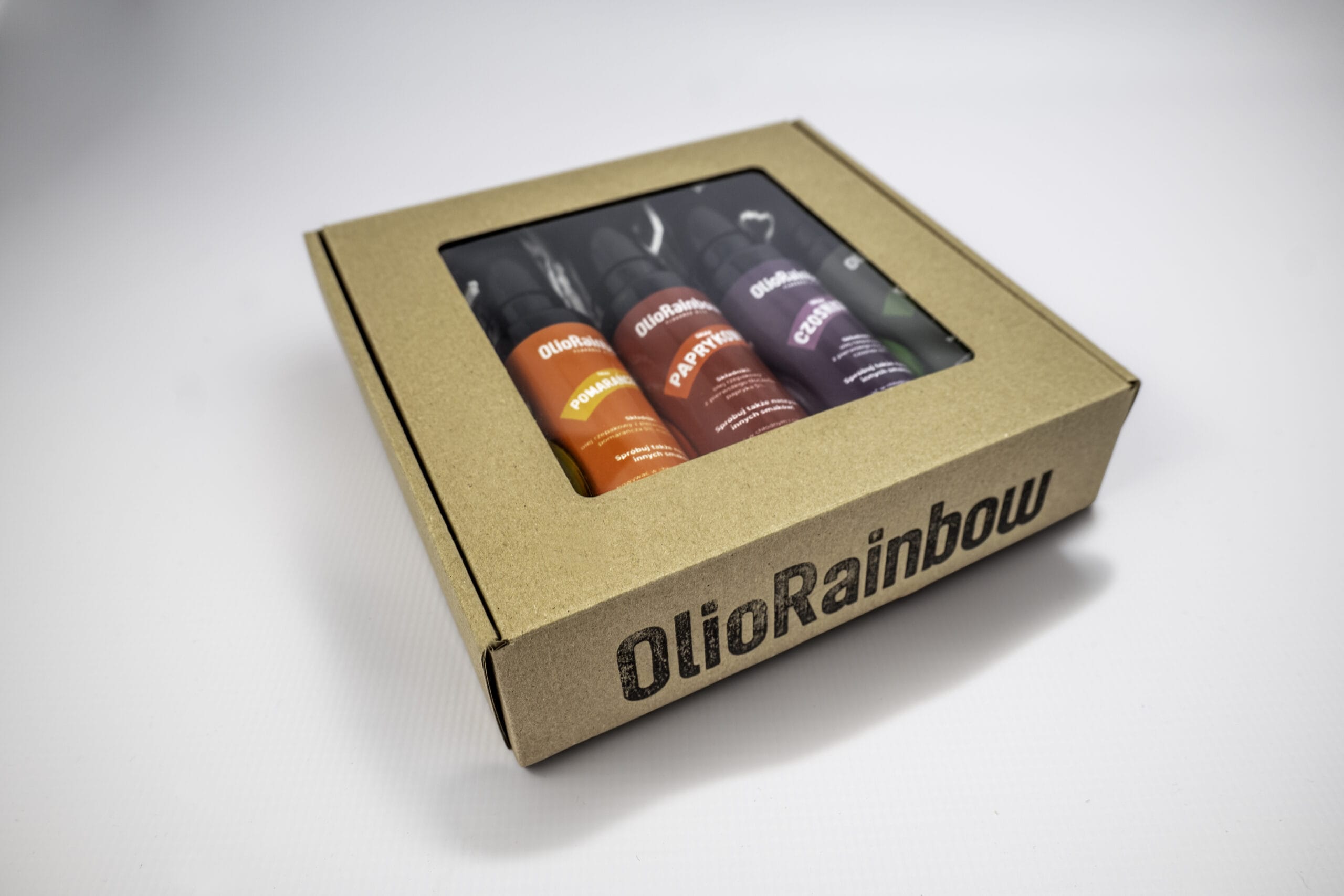 Zapakuj na prezent 4 Małe opakowanie prezentowe olejów OlioRainbow